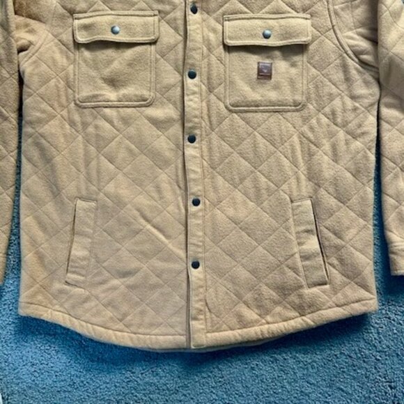 Brixton Camel Quilted Men's Jacket - Size XXL - EUC - Picture 7 of 9